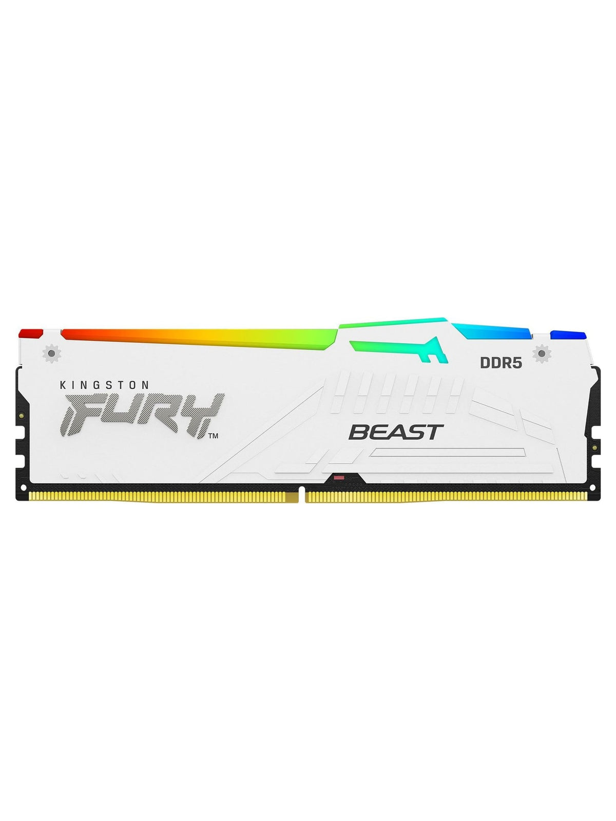 Kingston FURY Beast 16GB (2x8GB) DDR5 5200MHz CL40 Desktop RAM (DIMM) - White RGB - view 7