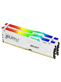 Kingston FURY Beast 16GB (2x8GB) DDR5 5200MHz CL40 Desktop RAM (DIMM) - White RGB - view 8