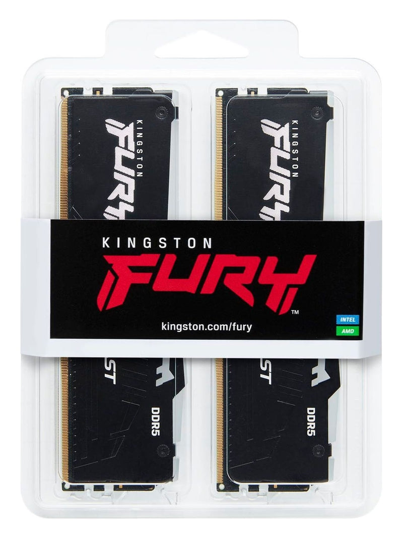 Kingston FURY Beast 16GB (2x8GB) DDR5 5600MHz CL36 Desktop RAM (DIMM) - Black RGB - view 6