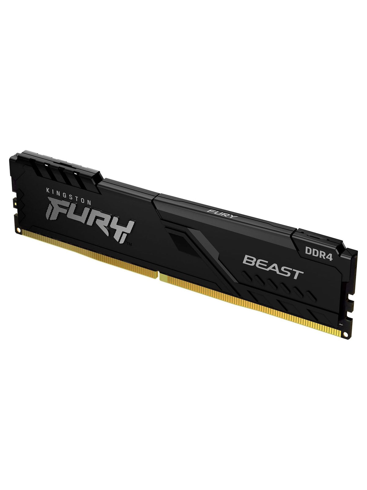Kingston FURY Beast 16GB DDR4 3200MHz CL16 Desktop RAM (DIMM, 2Rx8) - Black - view 2