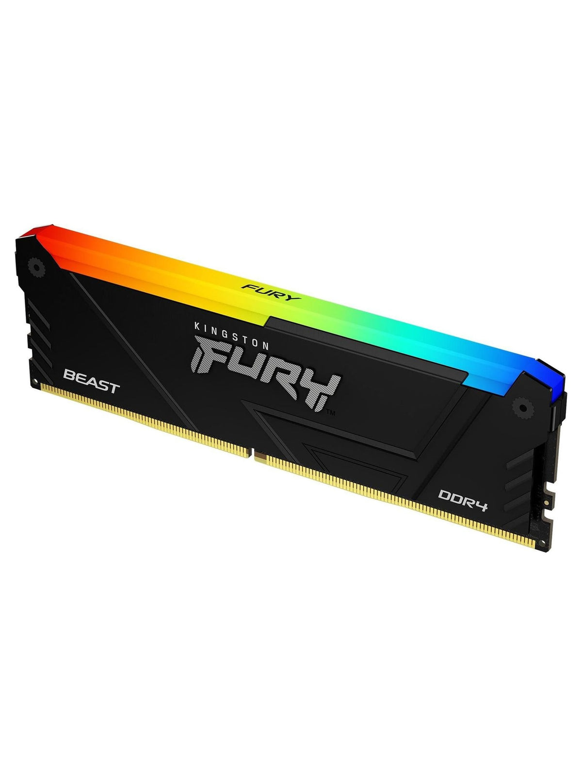 Kingston FURY Beast 16GB DDR4 3200MHz CL16 Desktop RAM (DIMM, 2Rx8) - Black RGB - view 5