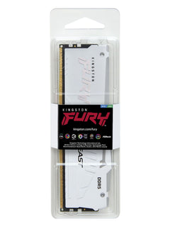 Kingston FURY Beast 16GB DDR5 5600MHz CL36 Desktop RAM (DIMM) - White RGB - view 12