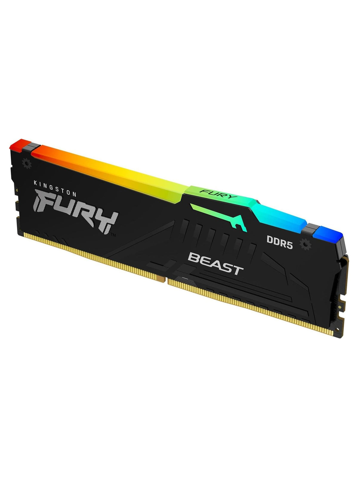 Kingston FURY Beast 16GB DDR5 5600MHz CL36 Desktop RAM (DIMM) - Black RGB - view 5