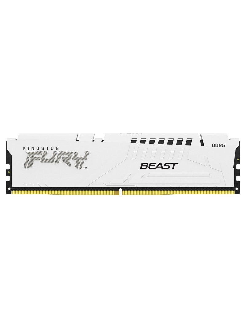 Kingston FURY Beast 16GB DDR5 5600MHz CL36 Desktop RAM (DIMM) - White - view 7