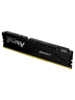 Kingston FURY Beast 16GB DDR5 6000MHz CL36 Desktop RAM (DIMM) - Black - view 2