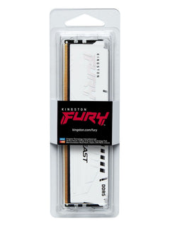 Kingston FURY Beast 16GB DDR5 6000MHz CL36 Desktop RAM (DIMM) - White - view 9