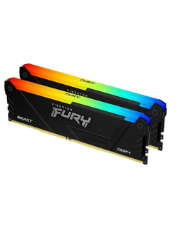 Kingston FURY Beast 64GB (2x32GB) DDR4 3600MHz CL18 Desktop RAM (DIMM) - Black RGB - view 5