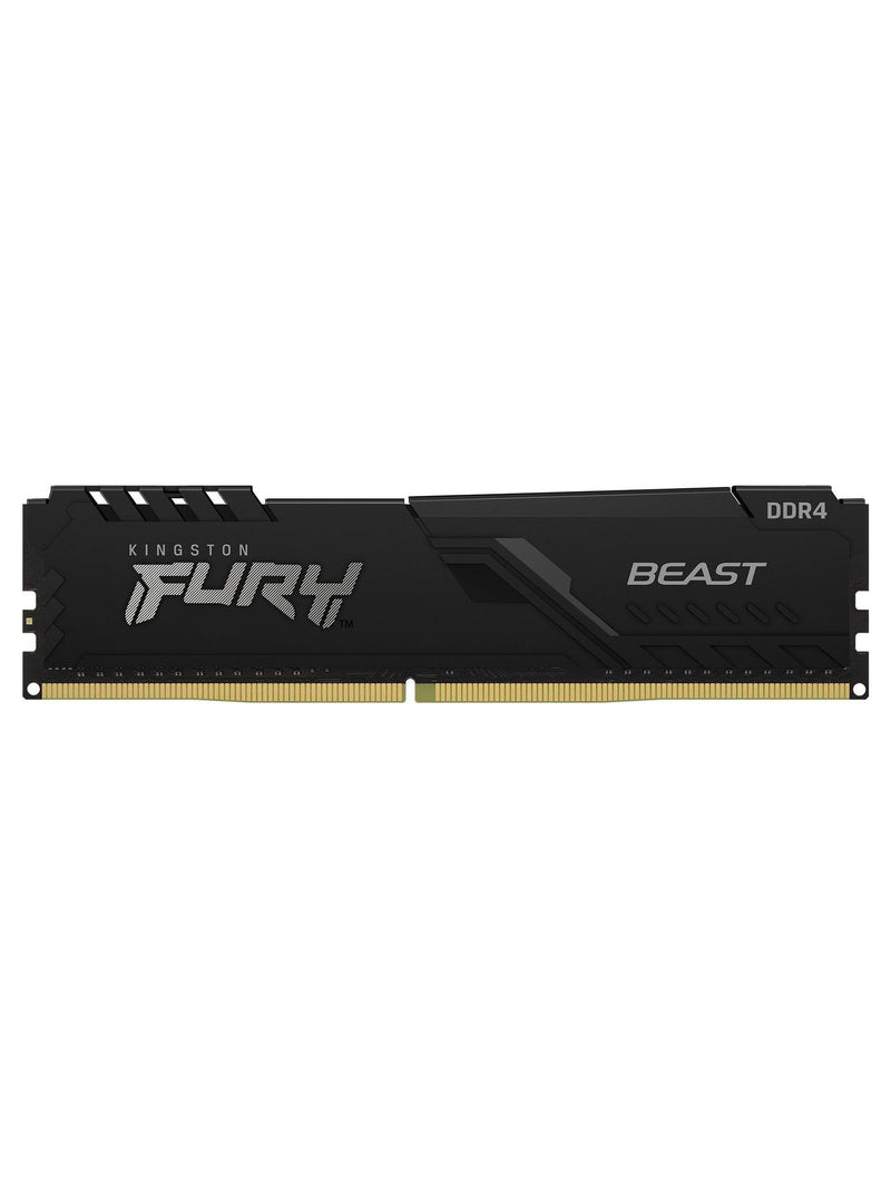 Kingston FURY Beast 64GB (4x16GB) DDR4 3200MHz CL16 Desktop RAM (DIMM) - Black