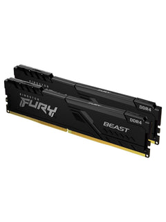 Kingston FURY Beast Black 16GB (2x8GB) DDR4 3600MHz CL17 Desktop RAM (DIMM) - view 2