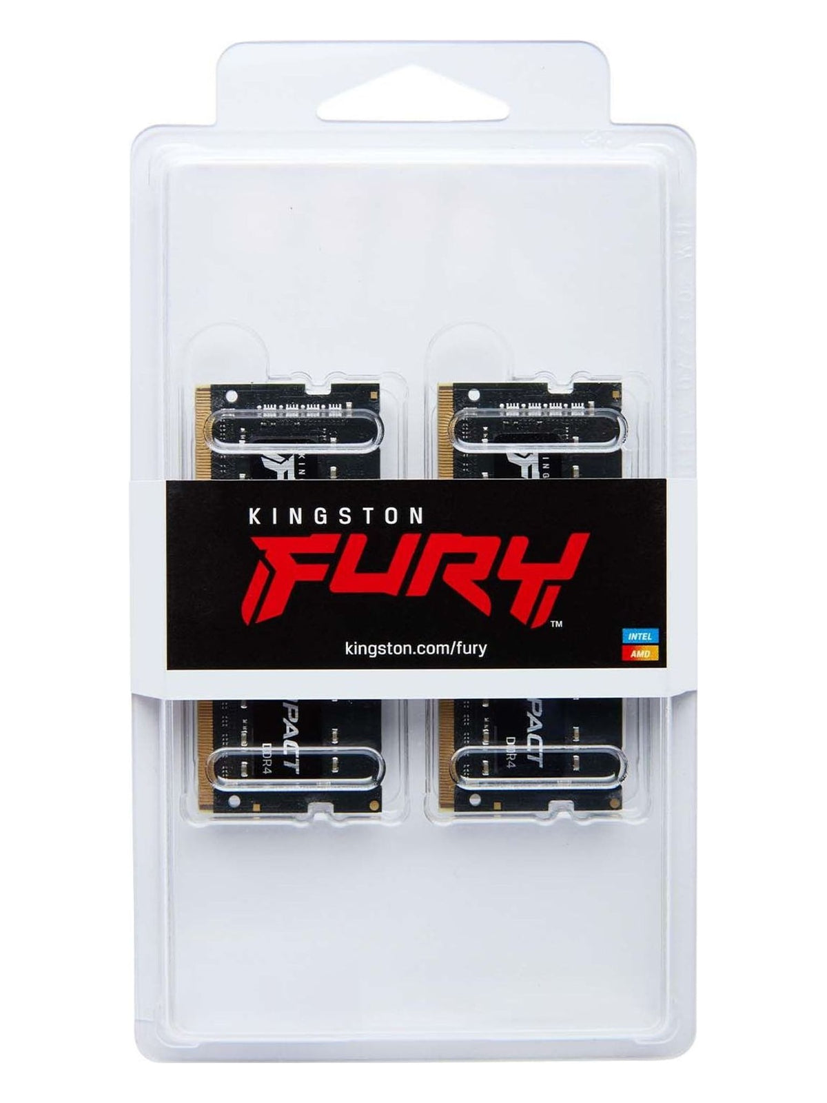 Kingston FURY Impact 16GB (2x8GB) DDR4 3200MHz CL20 Laptop RAM (SODIMM) - view 3