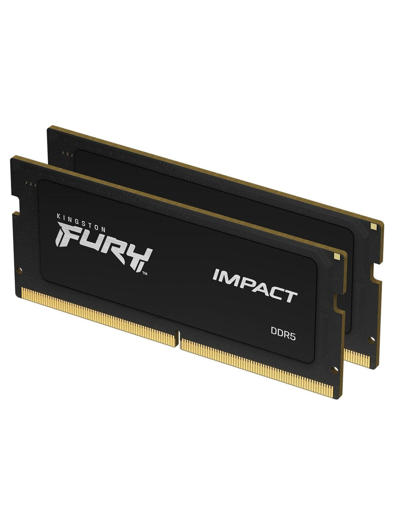 Kingston FURY Impact 16GB (2x8GB) DDR5 4800MHz CL38 Laptop RAM (SODIMM) - view 2