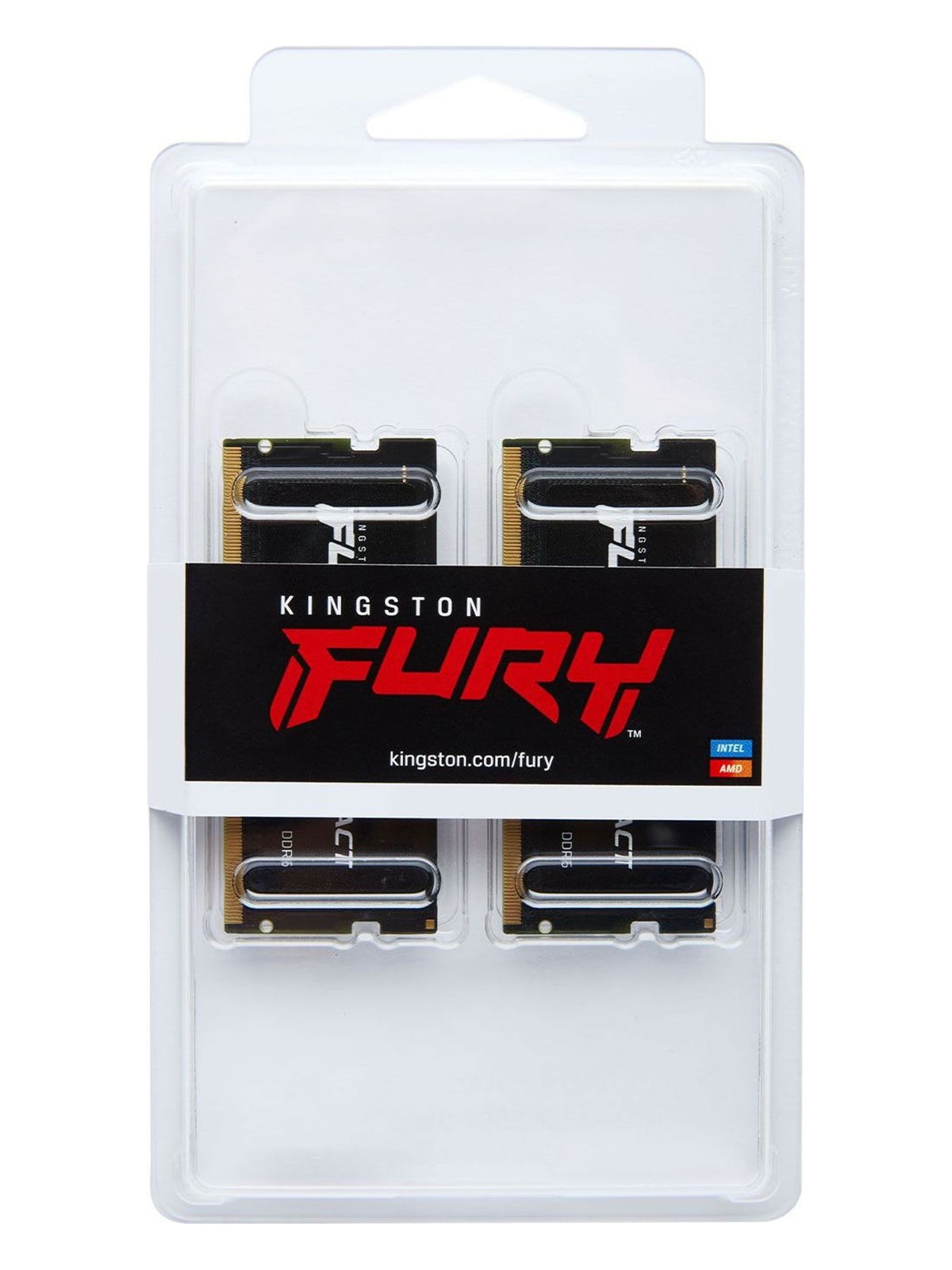 Kingston FURY Impact 16GB (2x8GB) DDR5 4800MHz CL38 Laptop RAM (SODIMM) - view 3