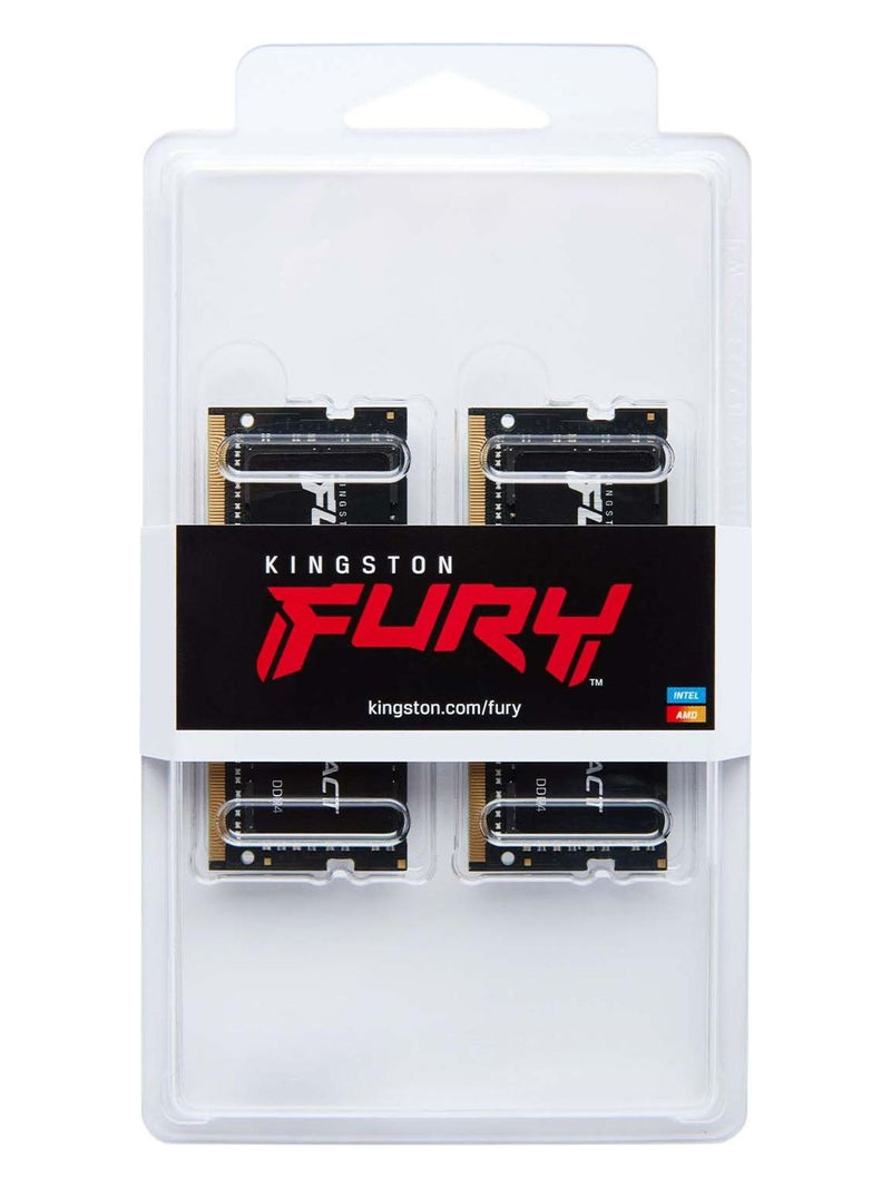 Kingston FURY Impact 64GB (2x32GB) DDR4 3200MHz CL20 Laptop RAM (SODIMM) - view 3