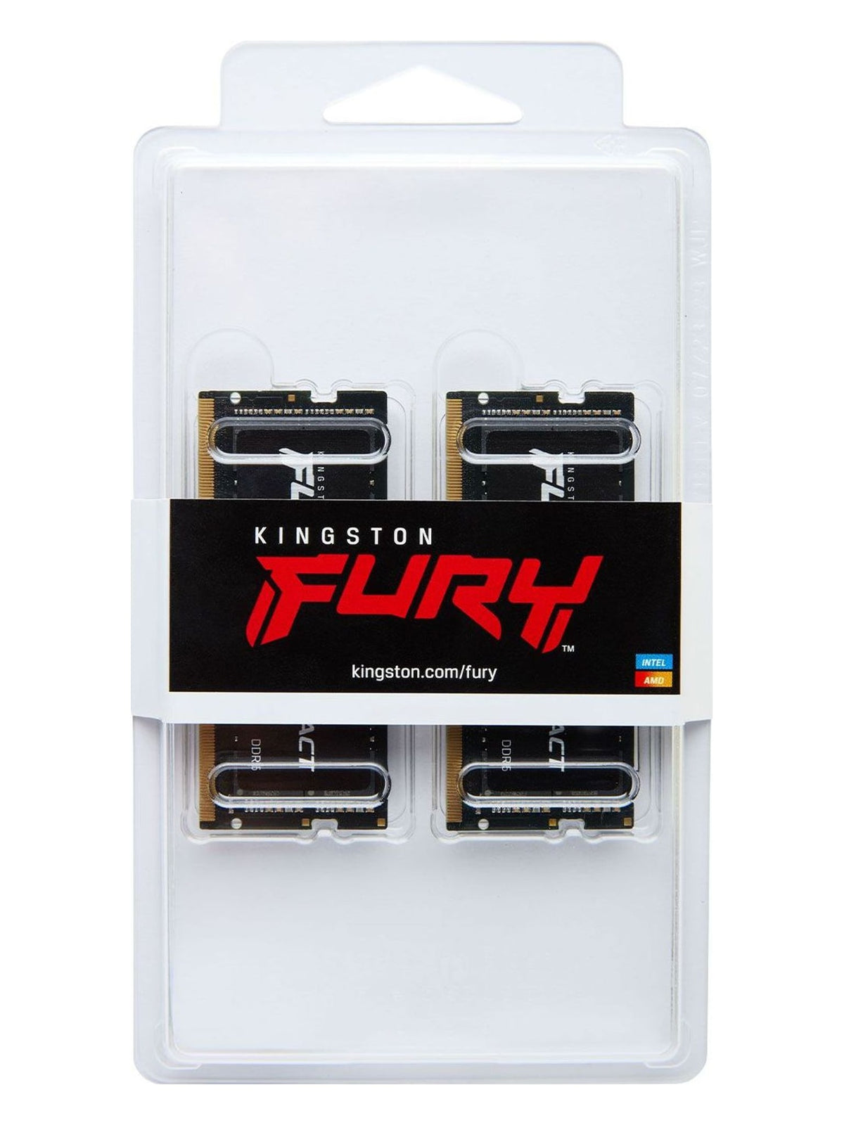 Kingston FURY Impact 64GB (2x32GB) DDR5 5600MHz CL40 Laptop RAM (SODIMM) - view 3