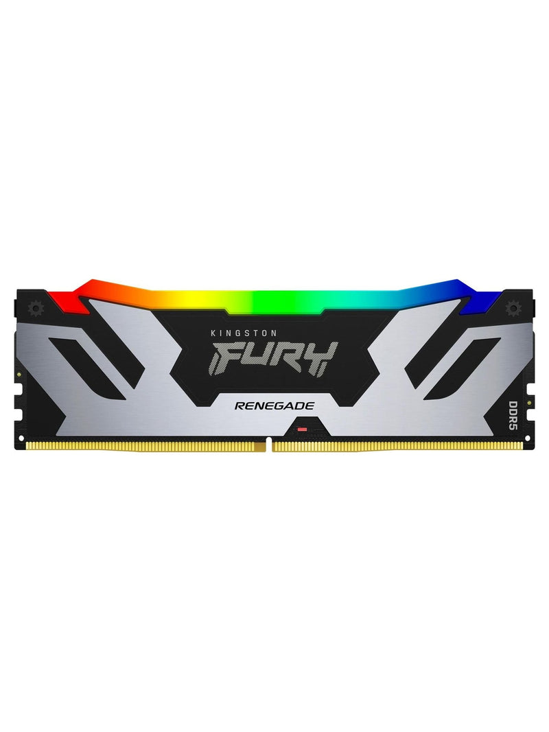 Kingston FURY Renegade 16GB DDR5 7600MHz CL38 Desktop RAM (DIMM) - Black & Silver RGB - view 4