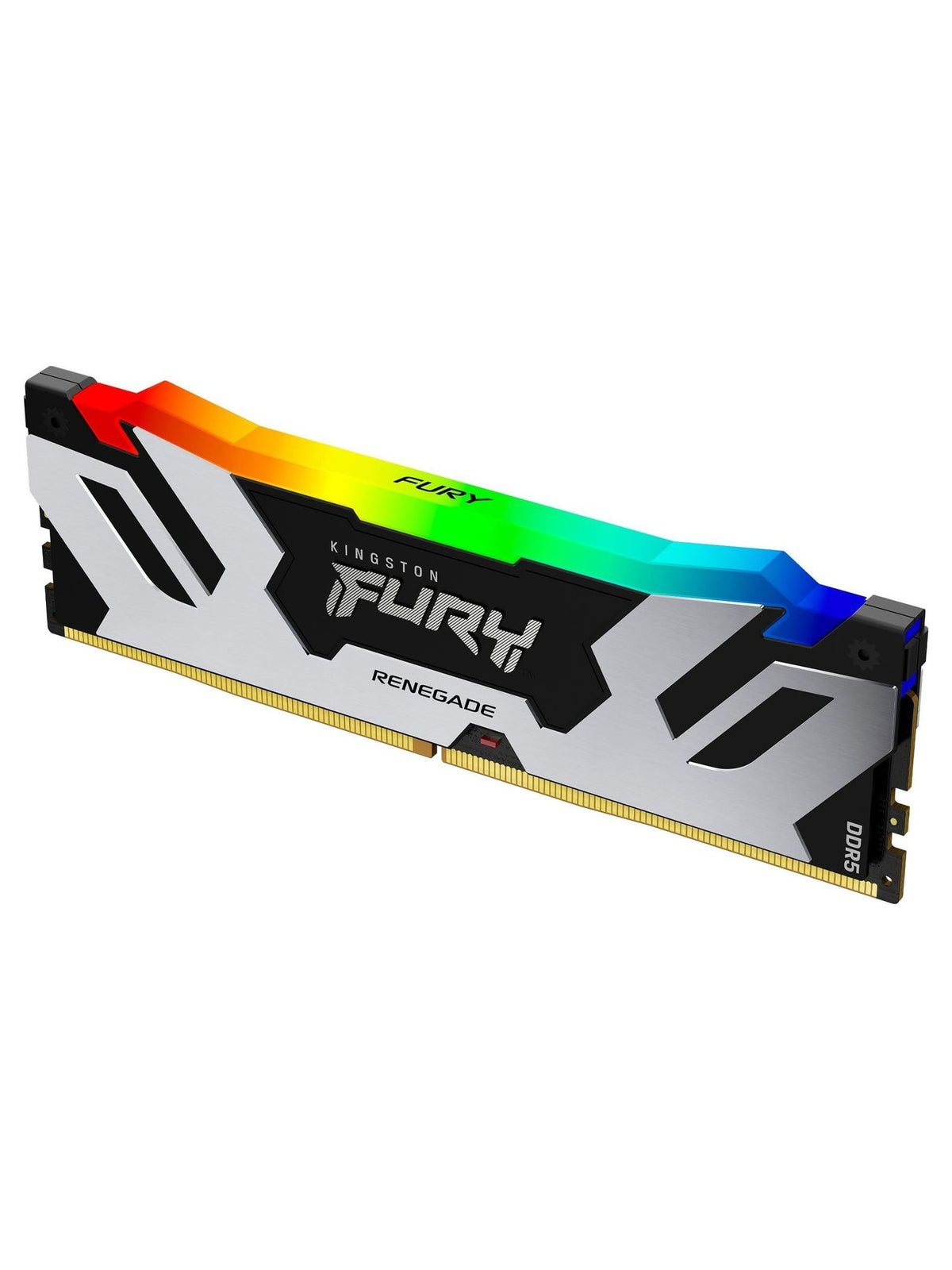 Kingston FURY Renegade 16GB DDR5 8000MHz CL38 Desktop RAM (DIMM) - Black & Silver RGB - view 5