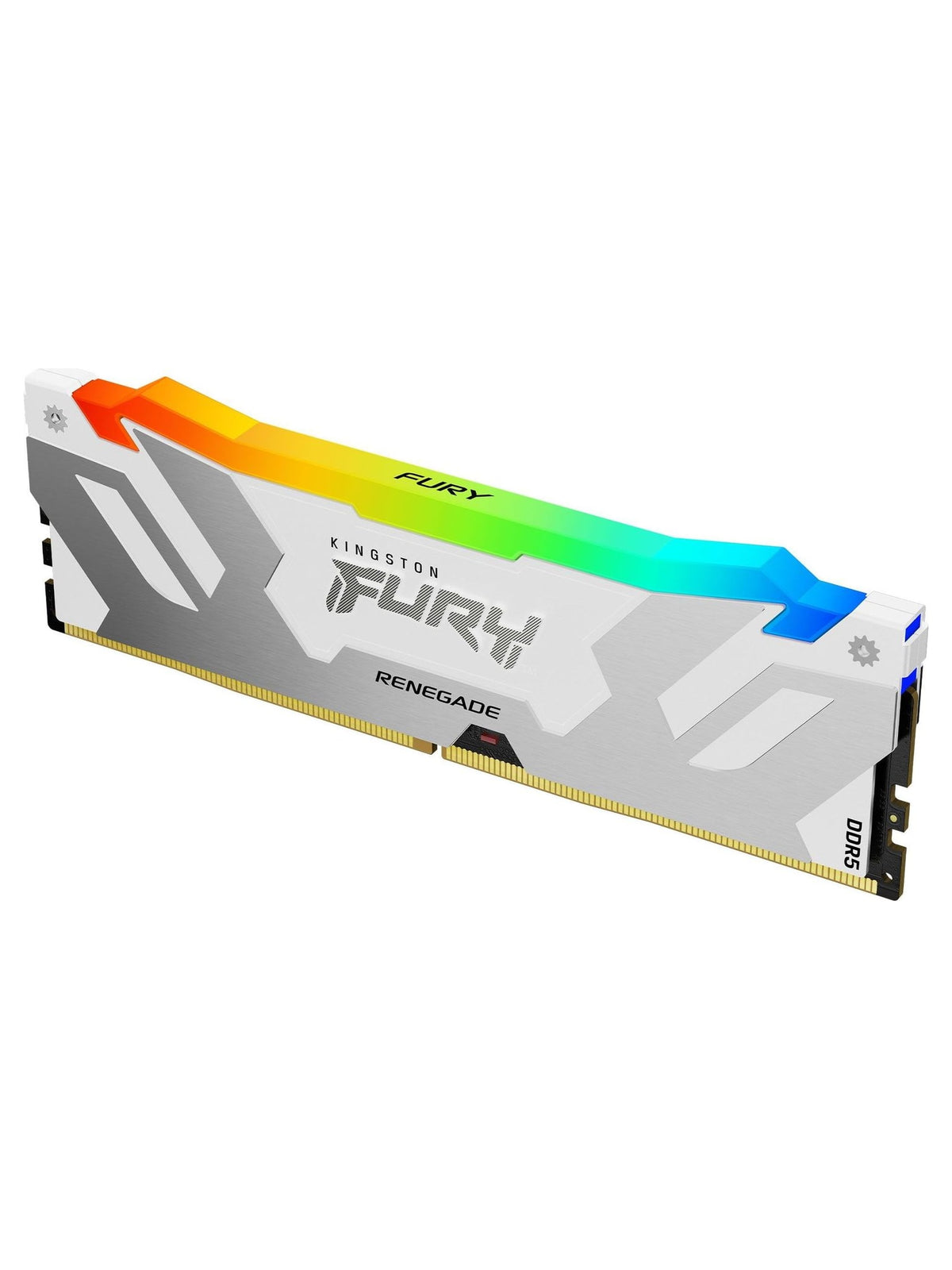 Kingston FURY Renegade 16GB DDR5 8000MHz CL38 Desktop RAM (DIMM) - White & Silver RGB - view 8