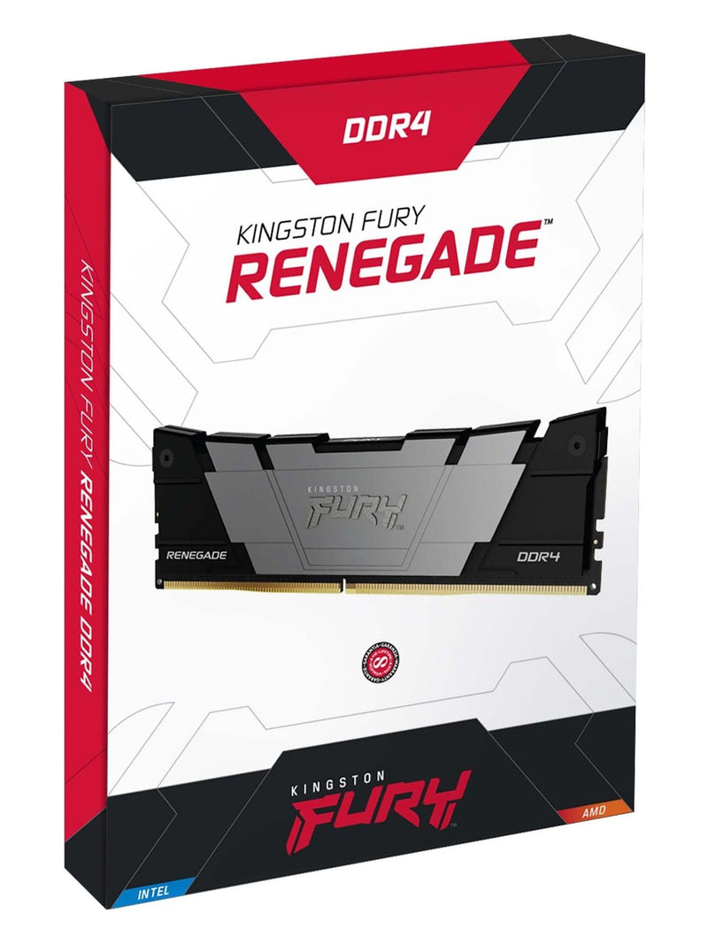 Kingston FURY Renegade 8GB DDR4 4000MHz CL19 Desktop RAM (DIMM) - Black - view 3