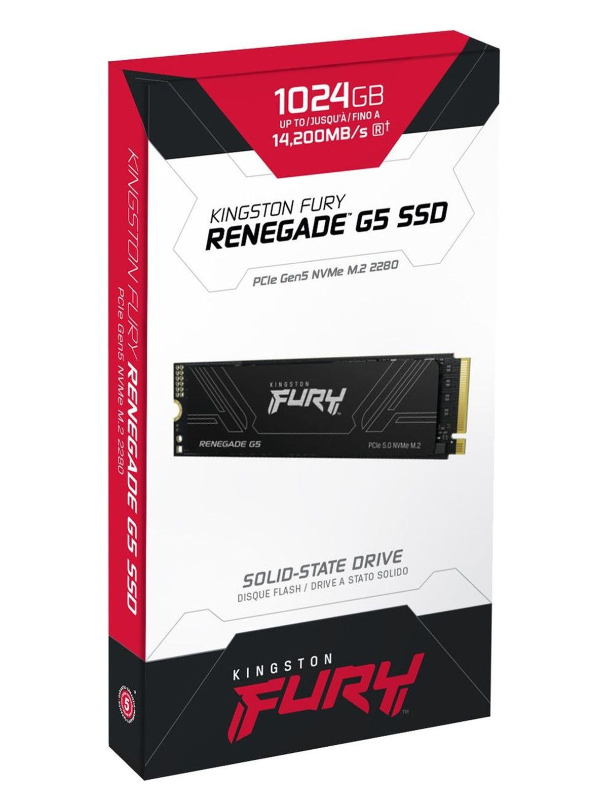 Kingston FURY Renegade G5 4TB PCIe 5.0 NVMe M.2 SSD - view 2