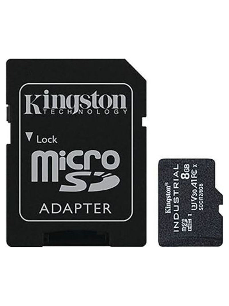 Kingston Industrial 64GB microSD Card with SD Adapter