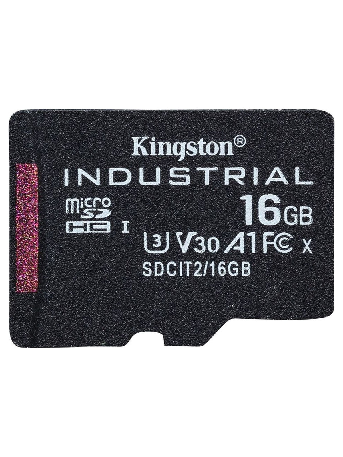 Kingston Industrial 8GB microSD Card with SD Adapter - view 2