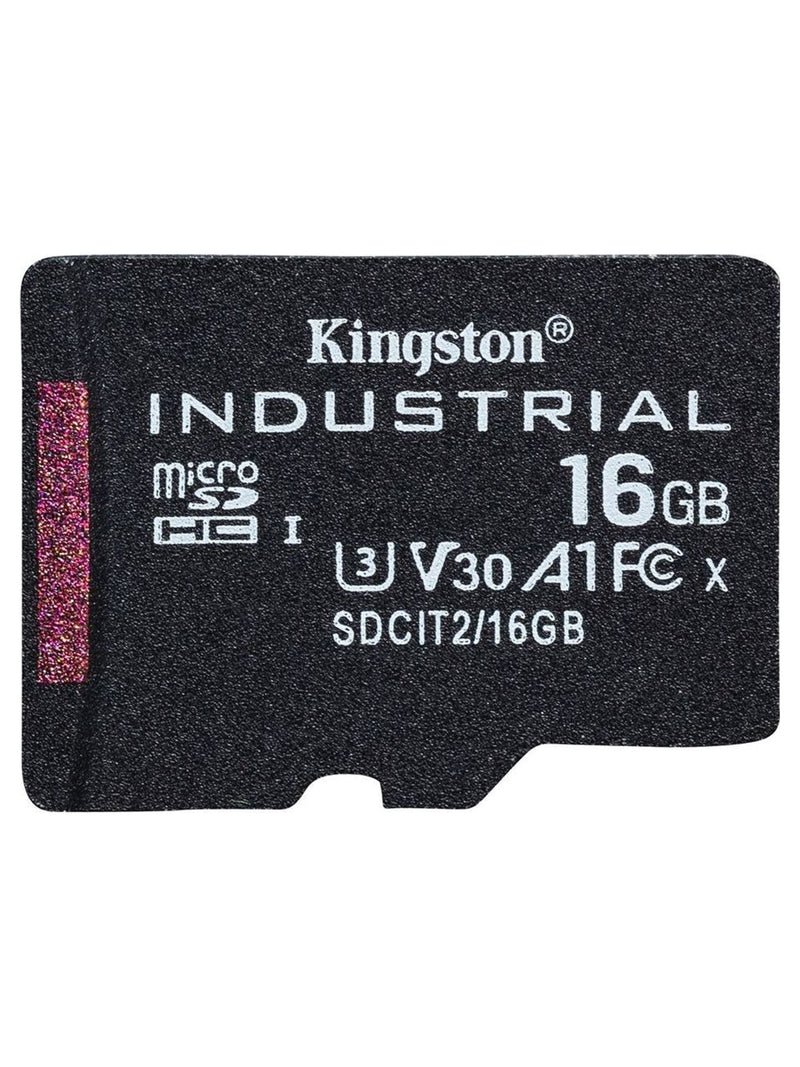 Kingston Industrial 8GB microSD Card with SD Adapter - view 2
