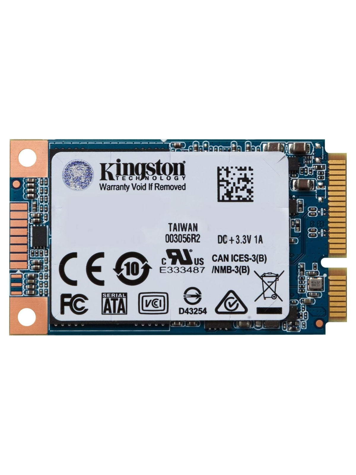 Kingston KC600 256GB mSATA SSD - view 3