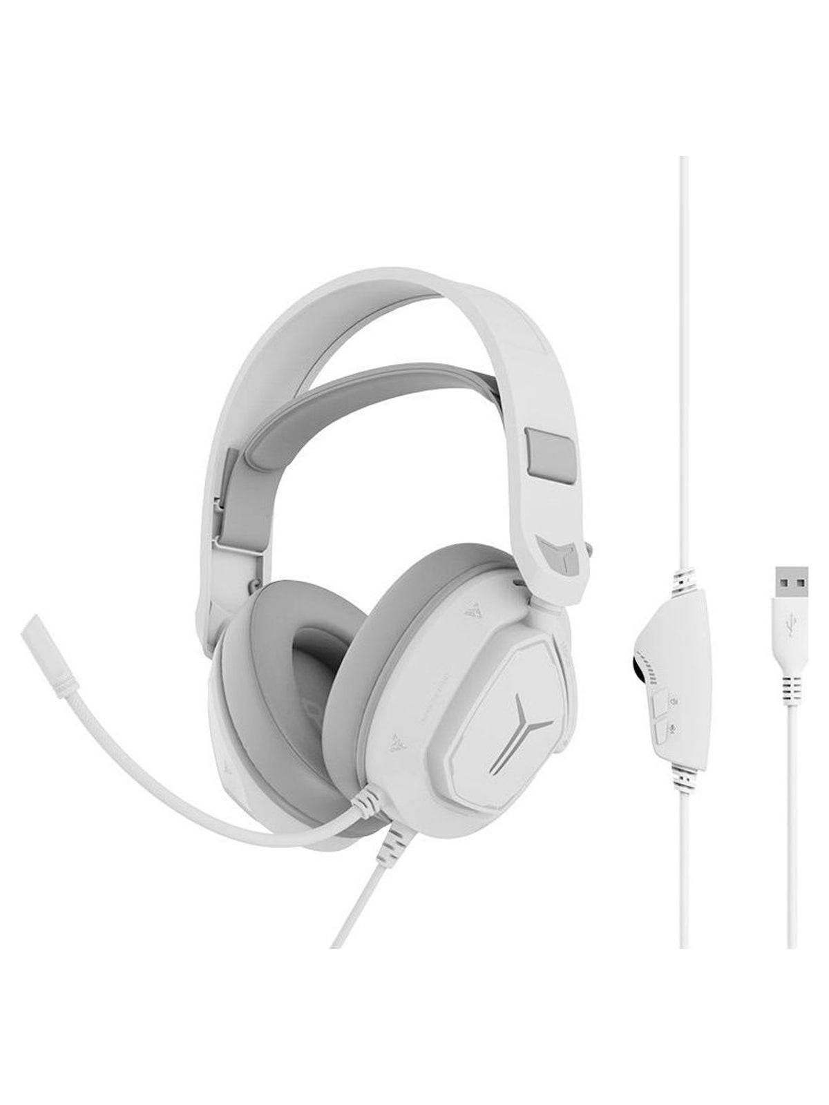 Lenovo Legion R360 Wired USB Gaming Headset, 7.1 Surround, 50mm Drivers