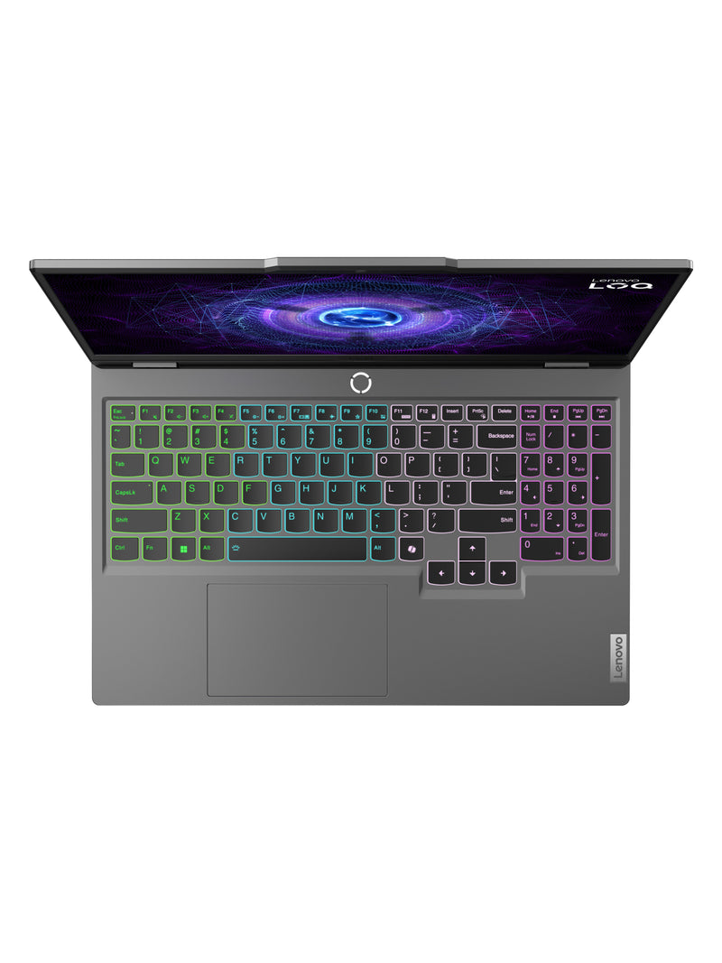 Lenovo LOQ 15IRX9 83DV0072PS - top view
