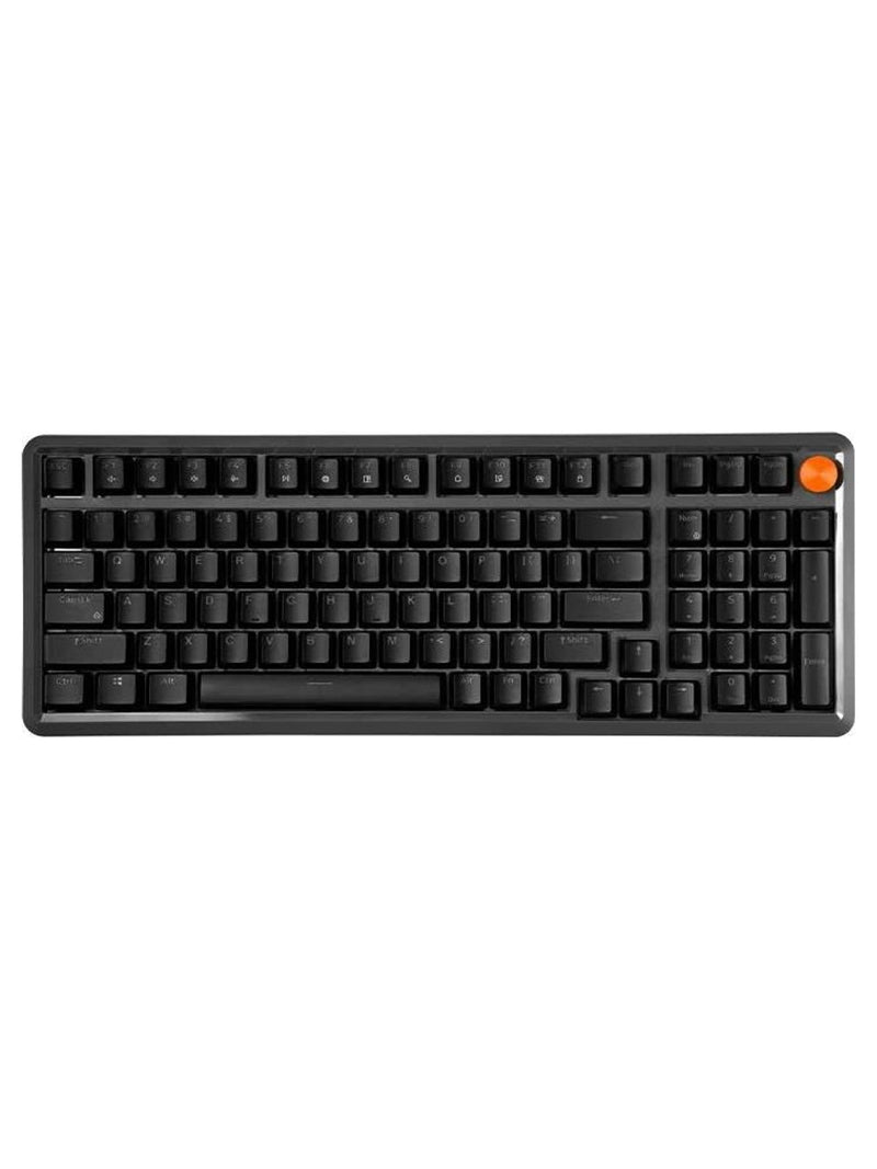 Lenovo MK9 98-Key Wired Mechanical Gaming Keyboard, Gasket, Red Switches