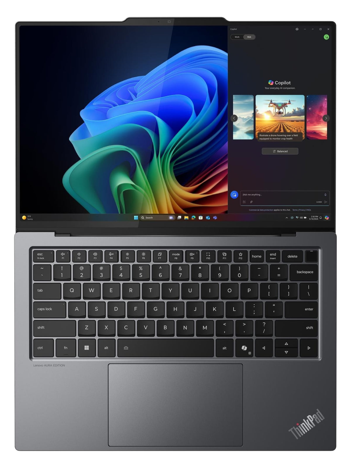 Lenovo ThinkPad X9-14 Gen 1 Aura Edition 21QA0036US - view 5