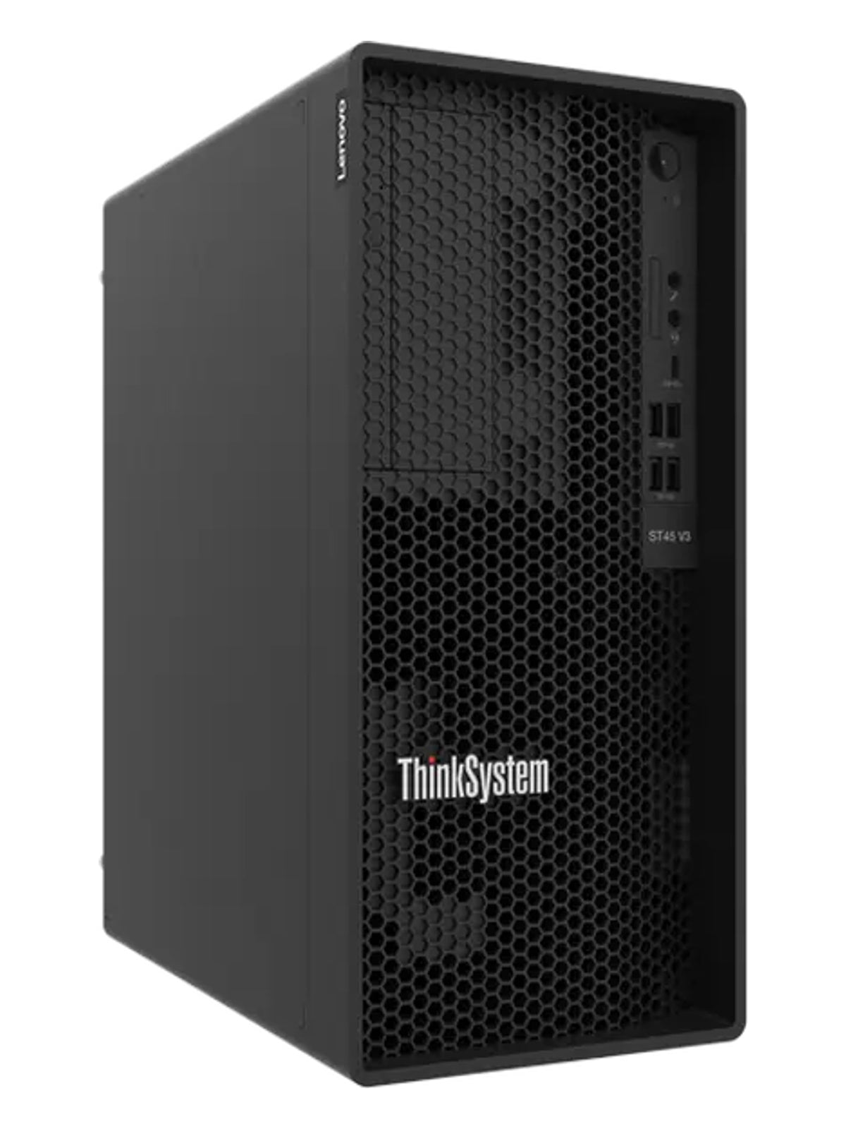 Lenovo ThinkSystem ST45 V3 Tower Server - view 2