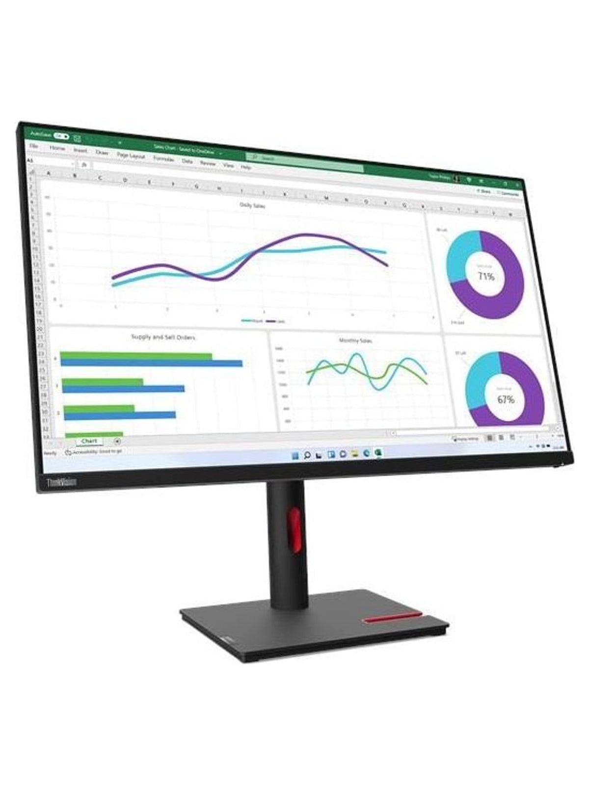 Lenovo ThinkVision T32h-30 31.5" QHD 60Hz IPS Monitor