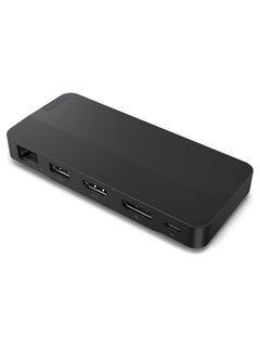 Lenovo USB-C Dual Display Travel Dock, HDMI 2.1 + DisplayPort 1.4, Gigabit Ethernet
