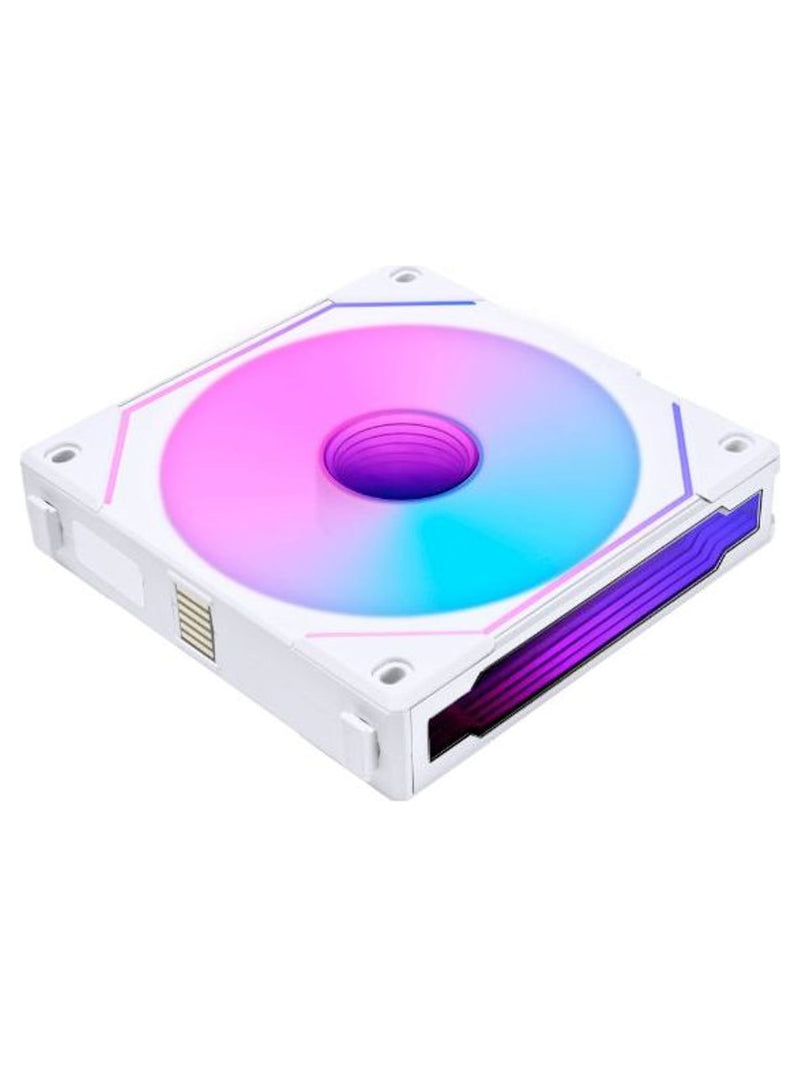Lian Li UNI FAN SL-INF 120mm Infinity Mirror ARGB Fan - White Reverse - view 4