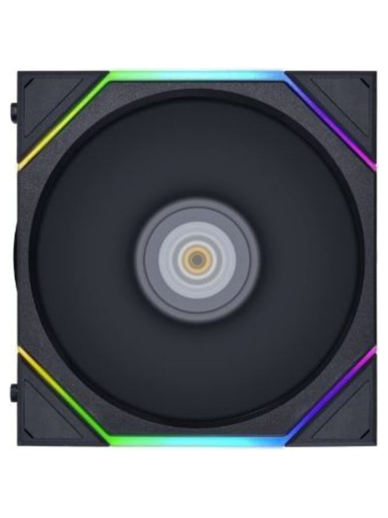 Lian Li UNI FAN TL 120mm ARGB Fan with Infinity Mirror and LCP Blades - Single Fan Black - view 3