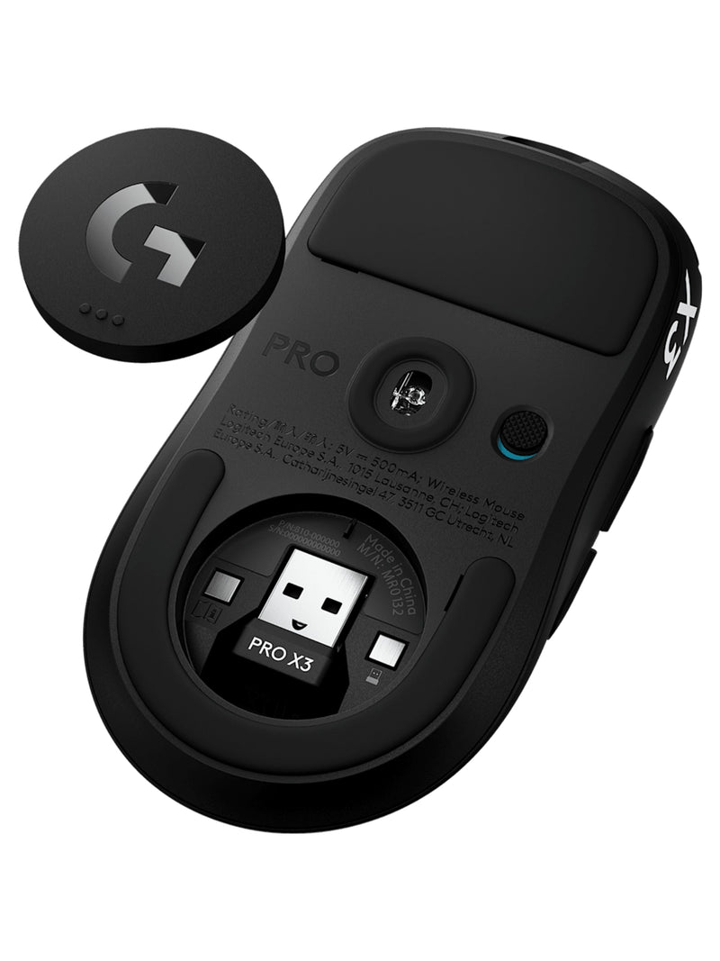 Logitech G PRO X3 SUPERSTRIKE LIGHTSPEED Wireless Gaming Mouse, HERO 2 48K DPI, 8kHz - view 4