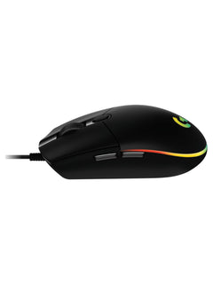 Logitech G102 LIGHTSYNC Wired Gaming Mouse, 8000 DPI RGB, 6 Buttons - Black - view 2