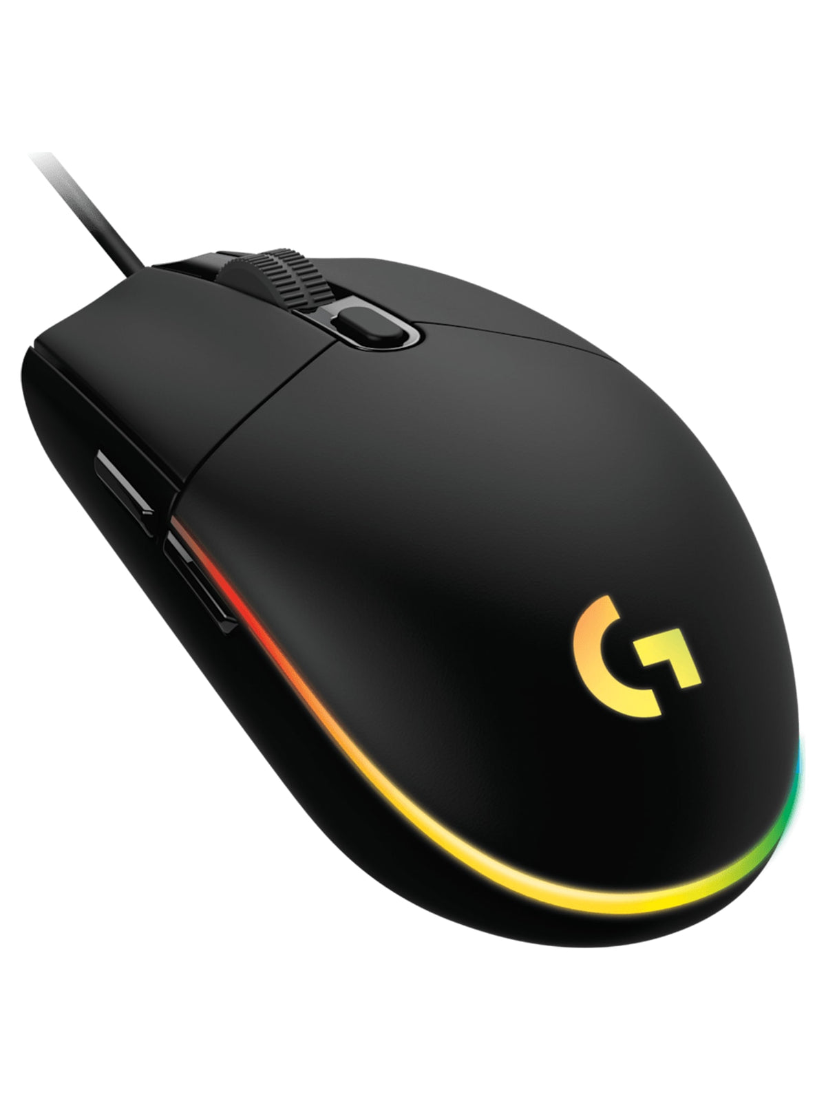 Logitech G102 LIGHTSYNC Wired Gaming Mouse, 8000 DPI RGB, 6 Buttons - Black - view 3