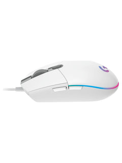 Logitech G102 LIGHTSYNC Wired Gaming Mouse, 8000 DPI RGB, 6 Buttons - White - view 6