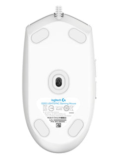 Logitech G102 LIGHTSYNC Wired Gaming Mouse, 8000 DPI RGB, 6 Buttons - White - view 8