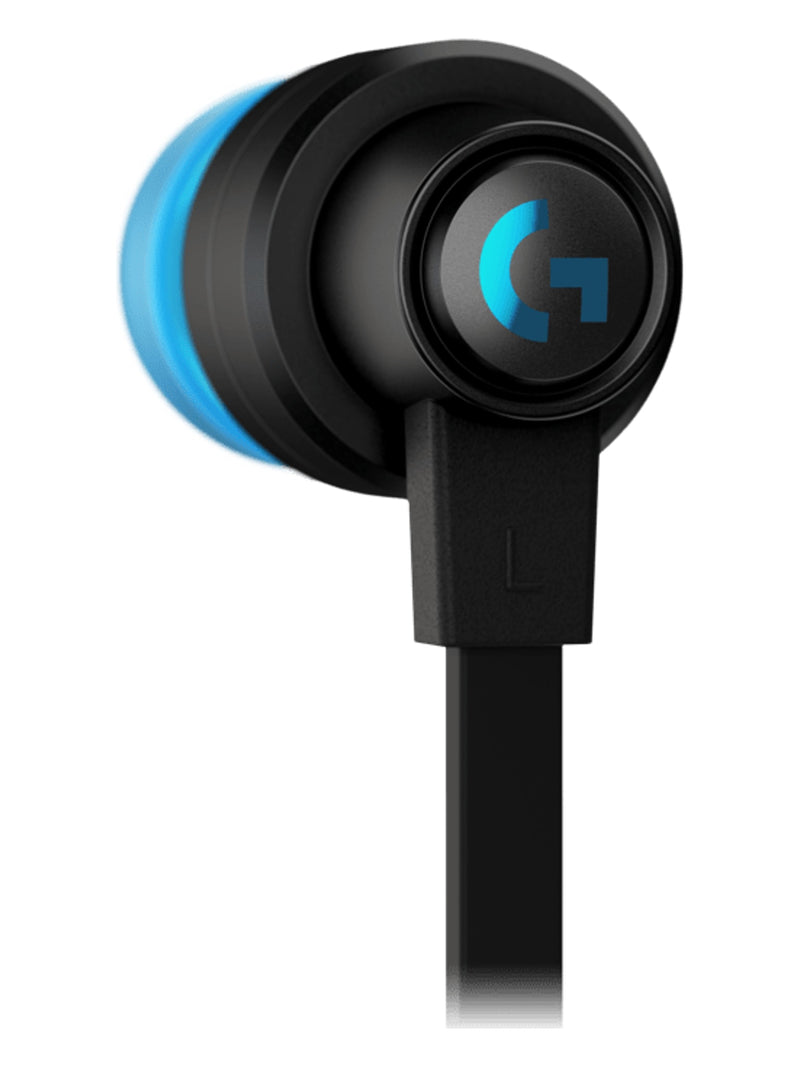 Logitech G333 Wired Gaming Earphones with Mic, Dual Drivers, 3.5mm and USB-C - Black - view 4
