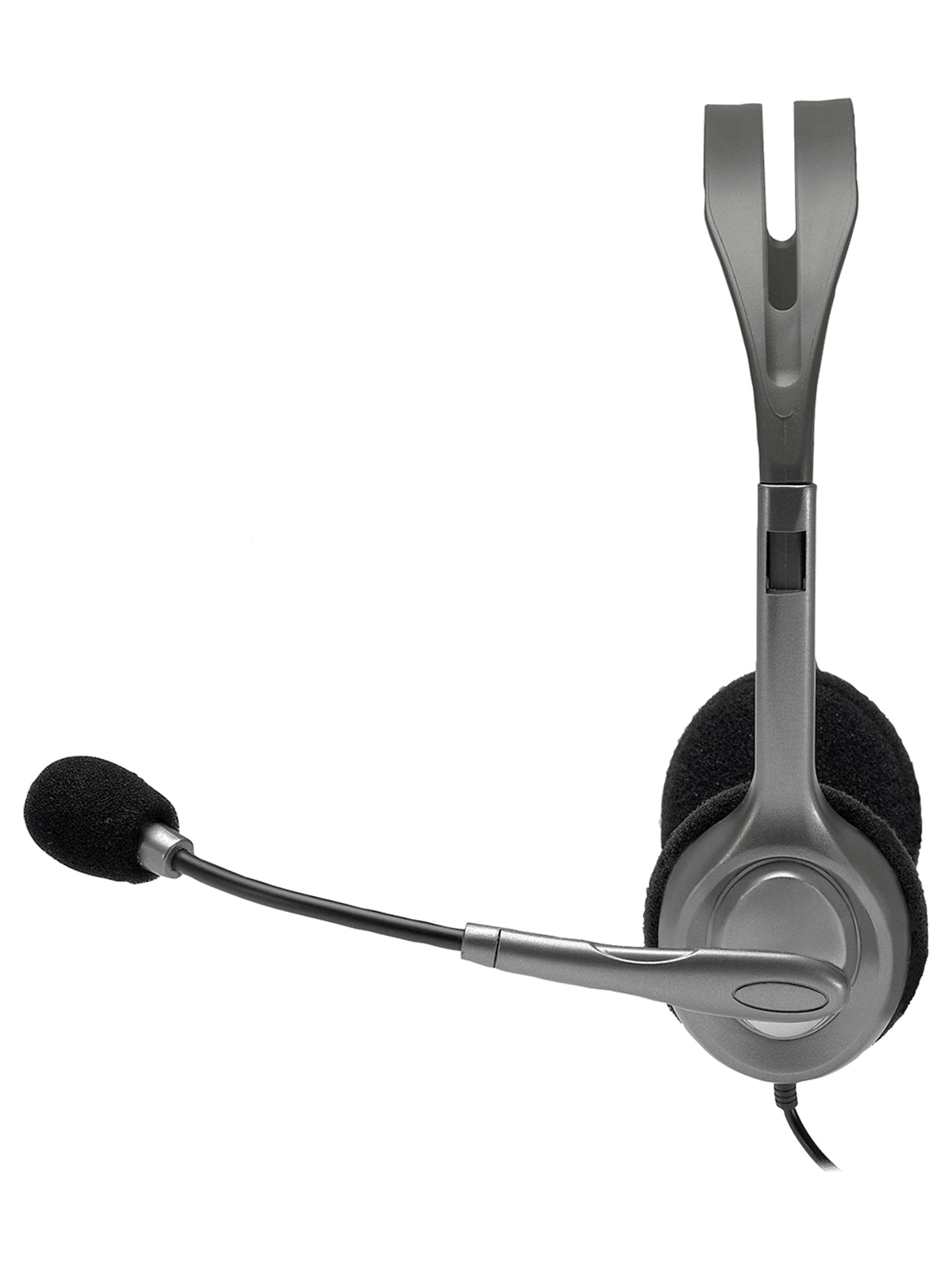 Logitech H110 Wired Stereo Headset with Rotating Mic, Dual 3.5mm Plugs - view 2