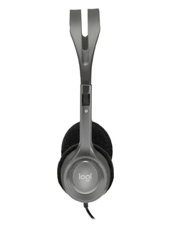 Logitech H110 Wired Stereo Headset with Rotating Mic, Dual 3.5mm Plugs - view 3