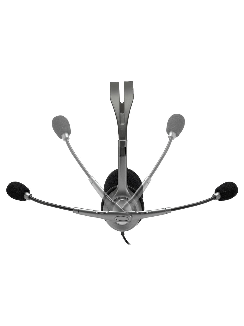 Logitech H110 Wired Stereo Headset with Rotating Mic, Dual 3.5mm Plugs - view 4
