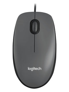 Logitech M90 Wired USB Mouse, 3 Buttons, Ambidextrous