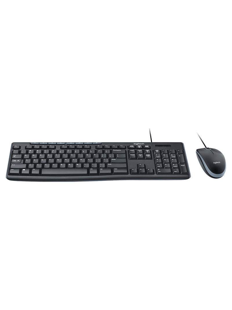 Logitech MK200 Wired Media Keyboard and Mouse Combo, USB - view 2