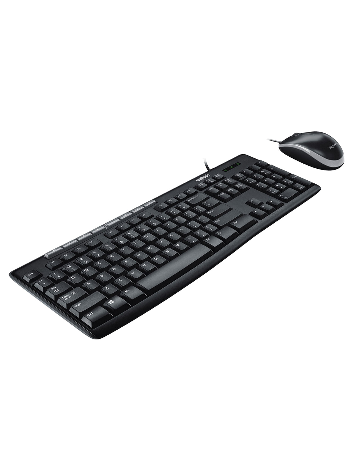 Logitech MK200 Wired Media Keyboard and Mouse Combo, USB - view 3