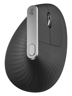 Logitech MX Vertical Ergonomic Wireless Mouse, 4000 DPI, Bluetooth and Unifying