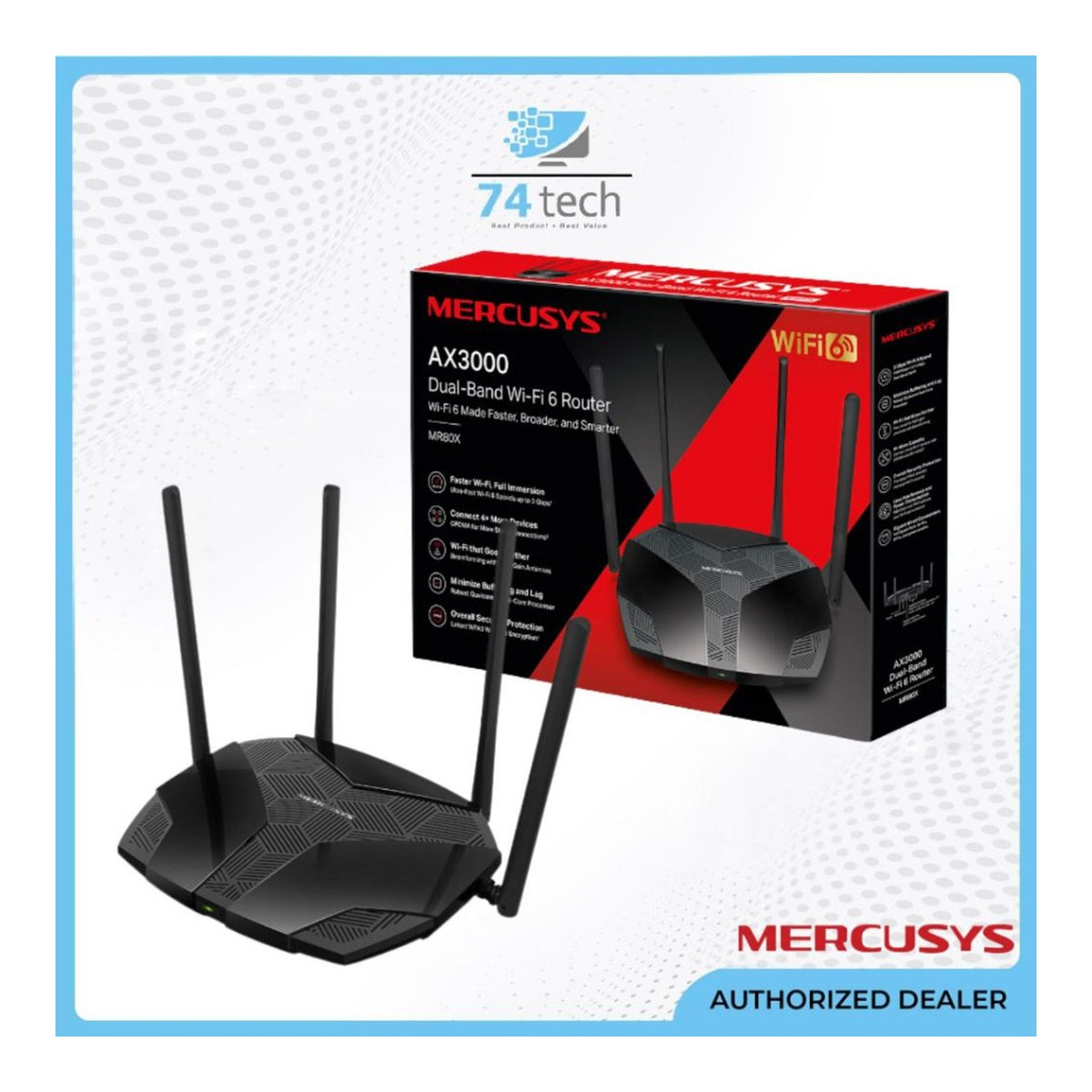 Mercusys MR80X - view 2